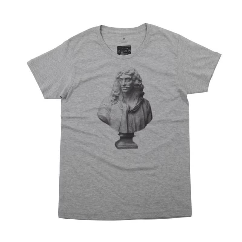 美大生へのギフトに。石膏モリエールTシャツ　ユニセックスS〜XLサイズ、レディースS〜Lサイズ　Tcollector