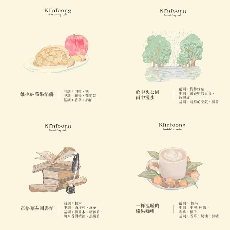 現貨 泰國Klinfoong 天然有機大豆製蠟香氛手工 蠟燭  120g