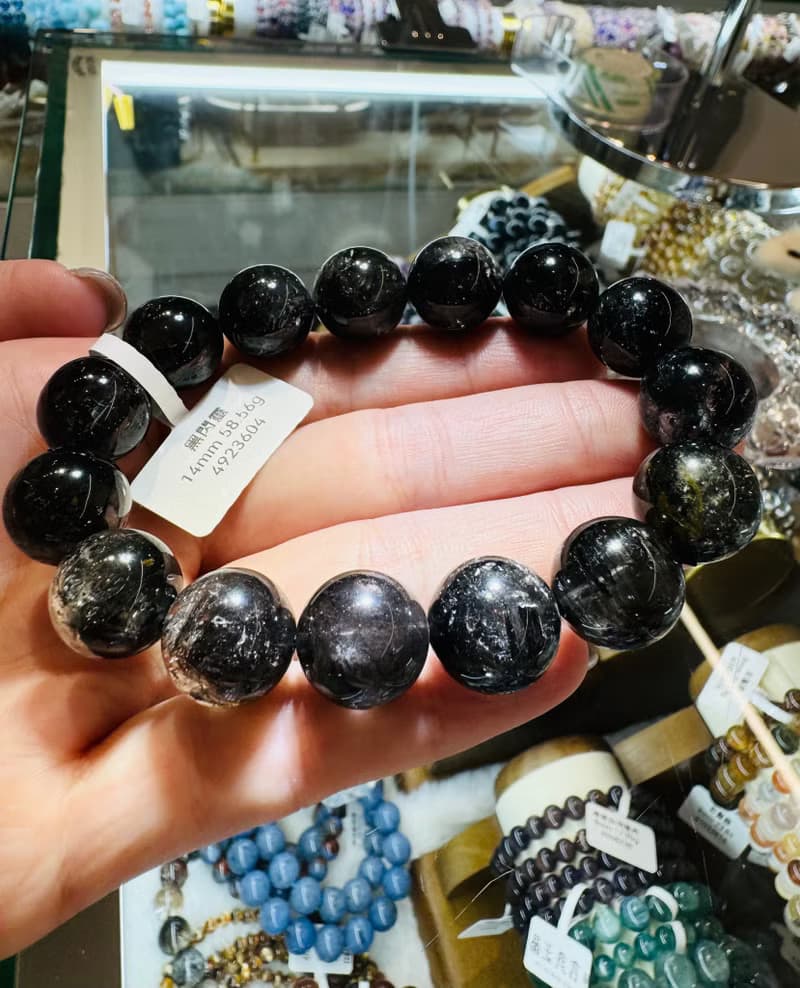 小精品赫基蒙黑武士黑閃靈14mm 58.56g不受噩夢擾侵淨化七輪冥想