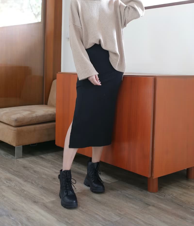 Tulip Skirt - Black
