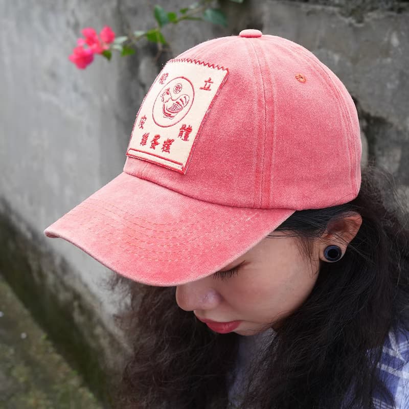 水洗鴨舌帽 Washed Cap - 雞蛋糕 禮物推薦　畢業禮物推薦