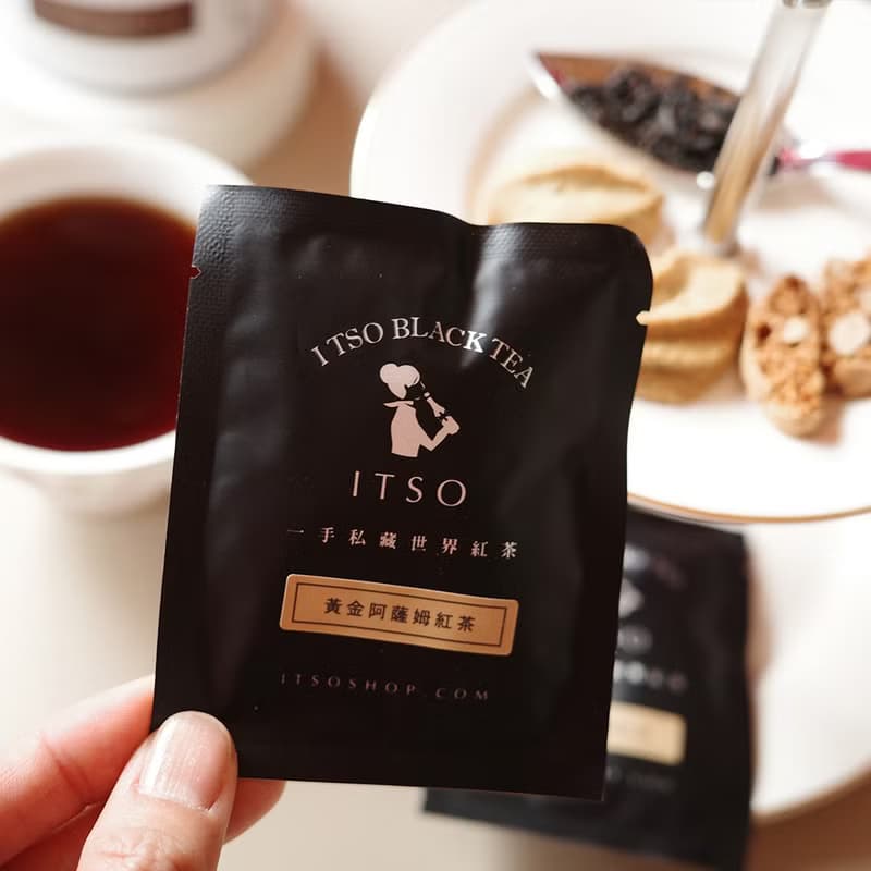 中秋節禮盒 - 旅印私藏茶禮盒 - 阿薩姆紅茶X義式檸香脆餅