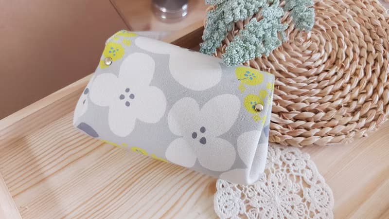 Leodoodoo手作 風琴三層包/收納包/錢包/三層零錢包/多層零錢包