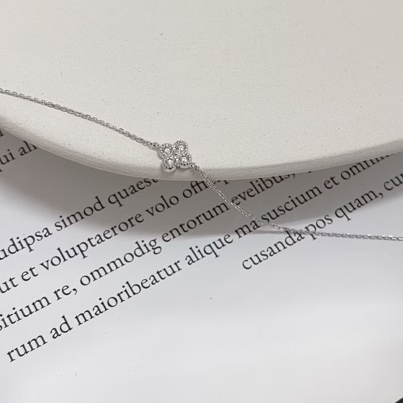 14K | 童年幸運草_手鍊