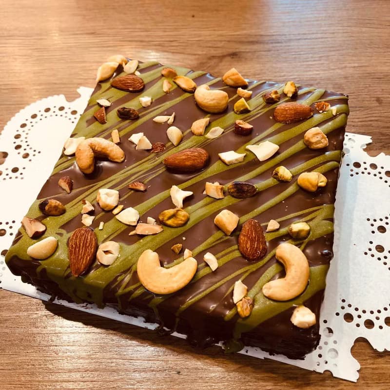 黑熊先生巧克力布朗尼蛋糕 8吋