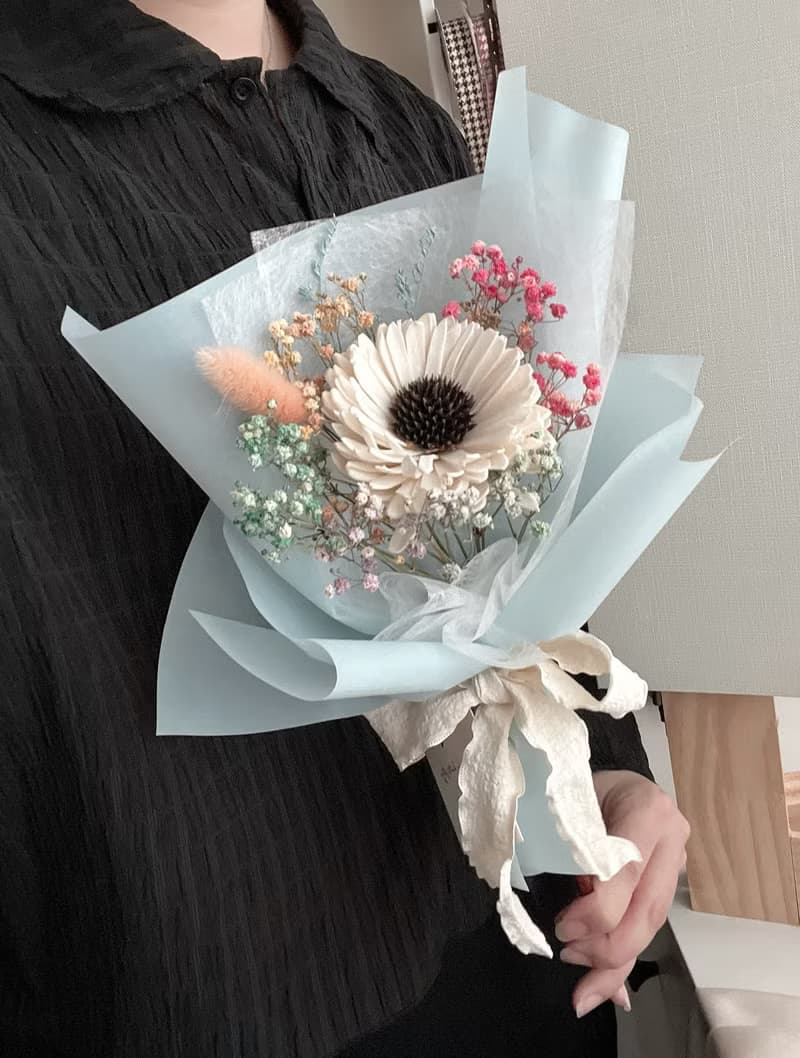 天空之城 太陽花畢業花束 擴香