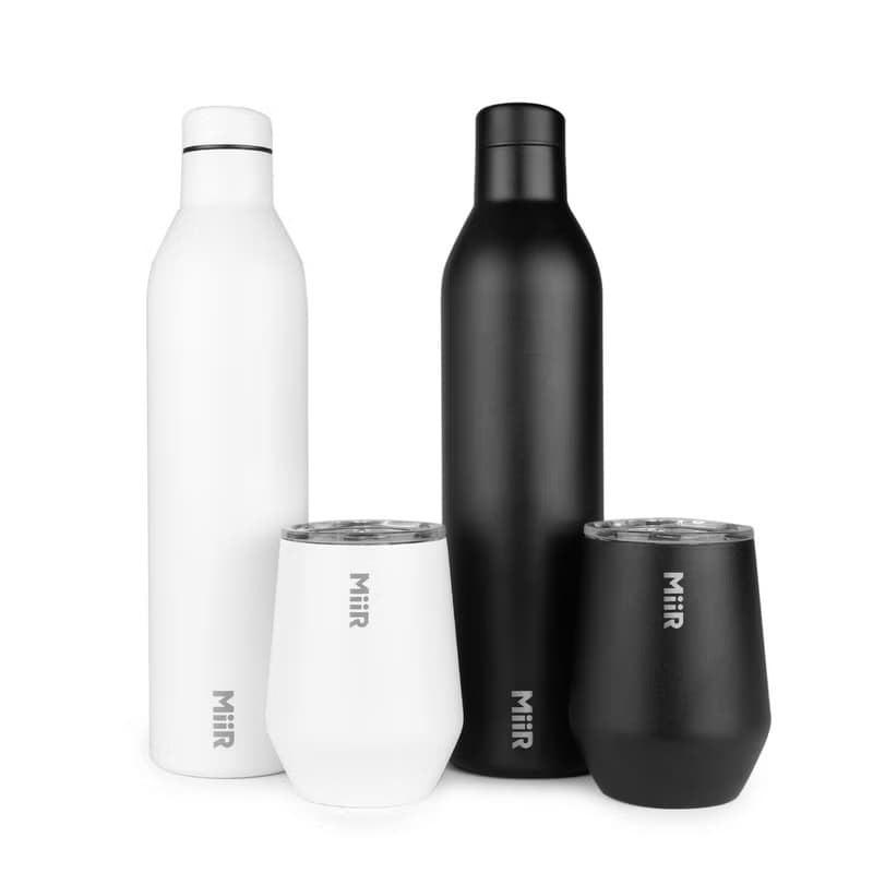 MiiR 雙層真空 保溫/保冰 酒瓶造型 保溫瓶  750ml / 25oz 經典黑
