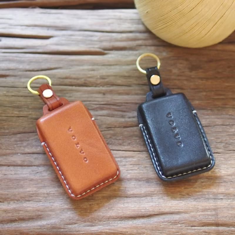 VOLVO 富豪 EX30 EC40 XC40 電動汽車鑰匙皮套 日本製牛皮