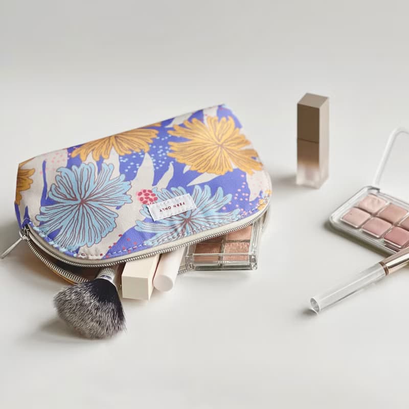 蕨品化妝包- 雙扇蕨 | 化妝包 收納包 母親節 筆袋 旅行 畢業禮物