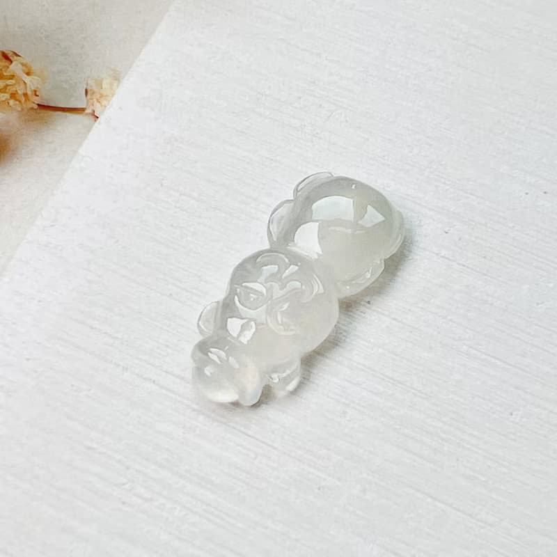 冰種翡翠貓 | 天然緬甸A貨翡翠 | 送禮