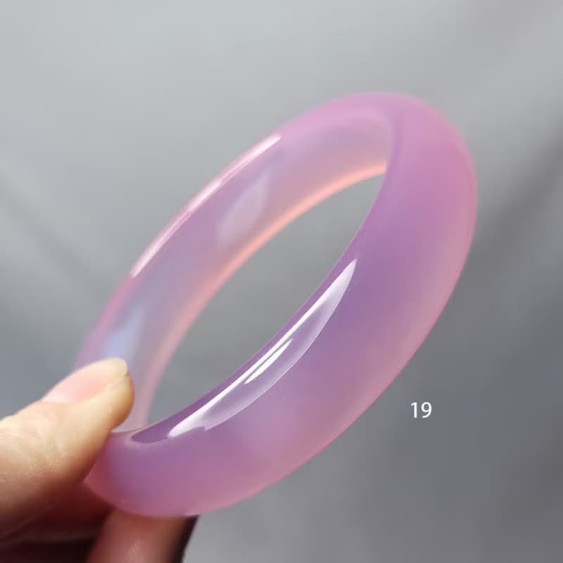 冰種 粉玉瓍 瑪瑙 招財 桃花人緣 大手鐲 19-21cm 單品 禮物 獨家
