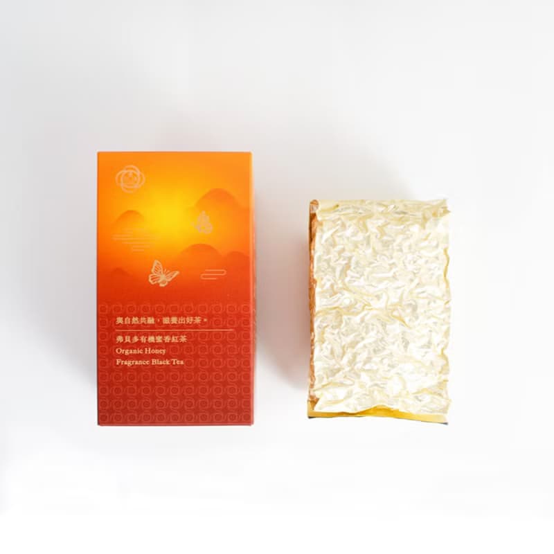 【弗貝多】年末獻禮 | 有機蜜香紅茶 100g/盒 | 得獎等級台灣茶