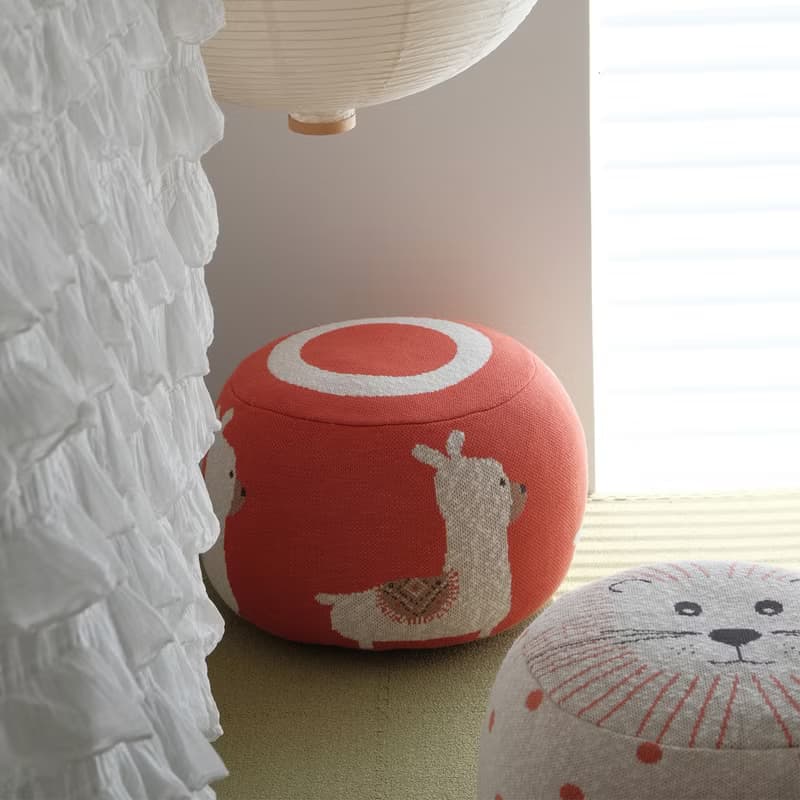 圓凳坐墩蒲團沙發腳踏擱腳蹬抱枕 兒童房裝飾凳生日喬遷禮物