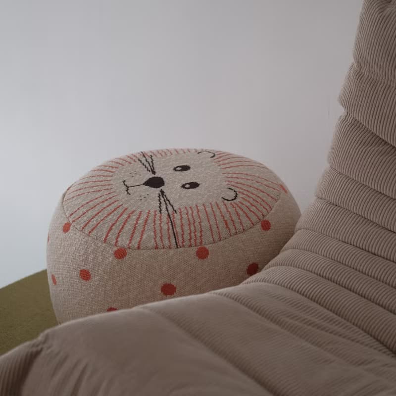 圓凳坐墩蒲團沙發腳踏擱腳蹬抱枕 兒童房裝飾凳生日喬遷禮物