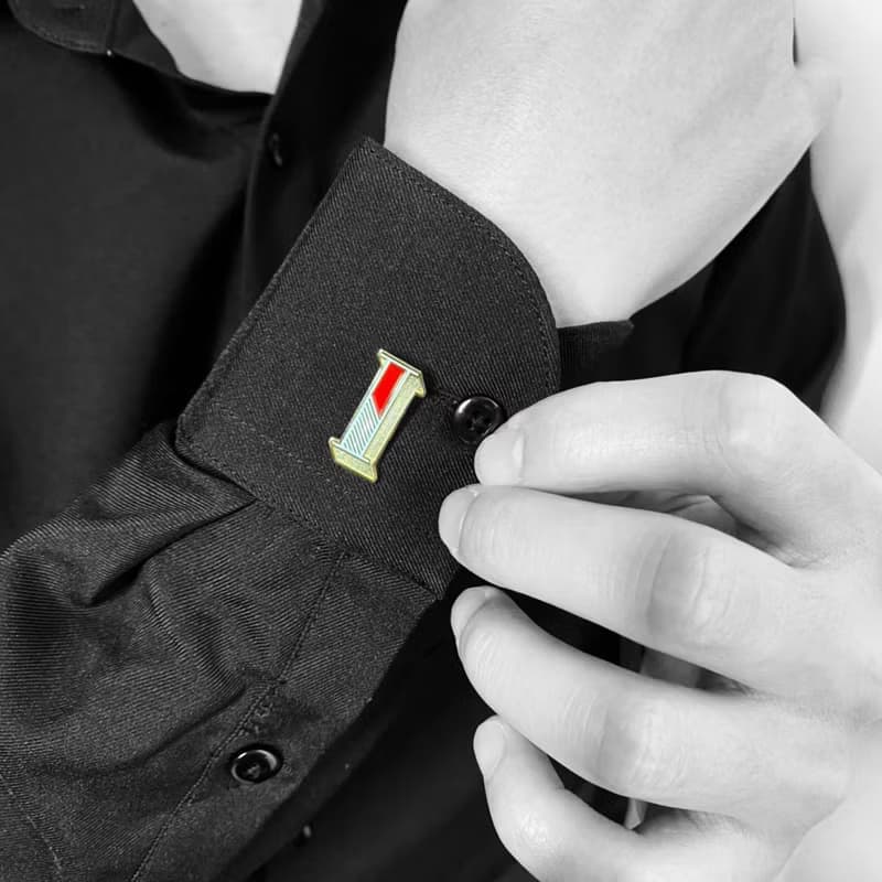 I / Imaginationl -琺瑯徽章卡－附信封 開學季 情人卡 萬用字母