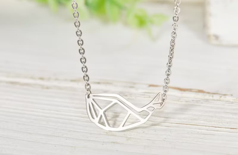 鯨魚 - 幾何手鍊系列 - 抗敏醫療鋼