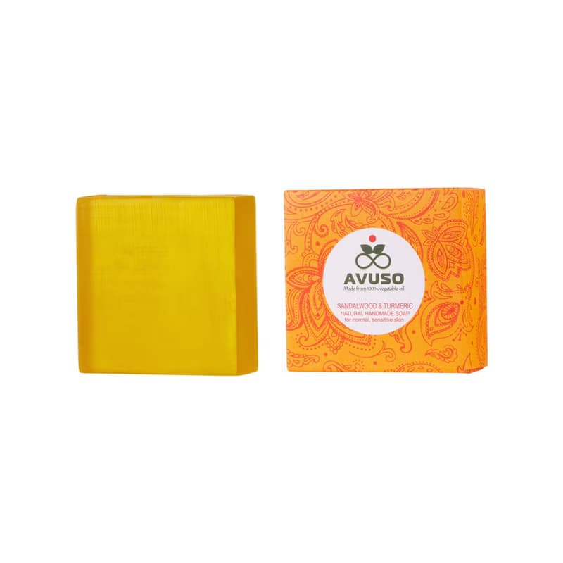 AVUSO行道者檀香薑黃萃手工皂