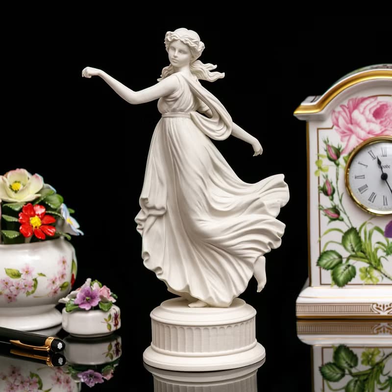 英國製Wedgwood盛世風華1993跳舞女神限量陶瓷娃娃瓷偶絶版6件套