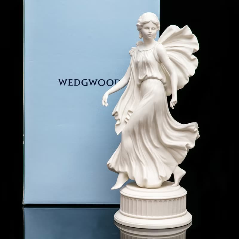 英國製Wedgwood盛世風華1993跳舞女神限量陶瓷娃娃瓷偶絶版6件套