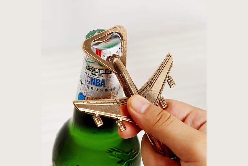 愛意飛行 復古飛機開瓶器(滿百份免費印名字) 桌上禮 迎賓禮 小物