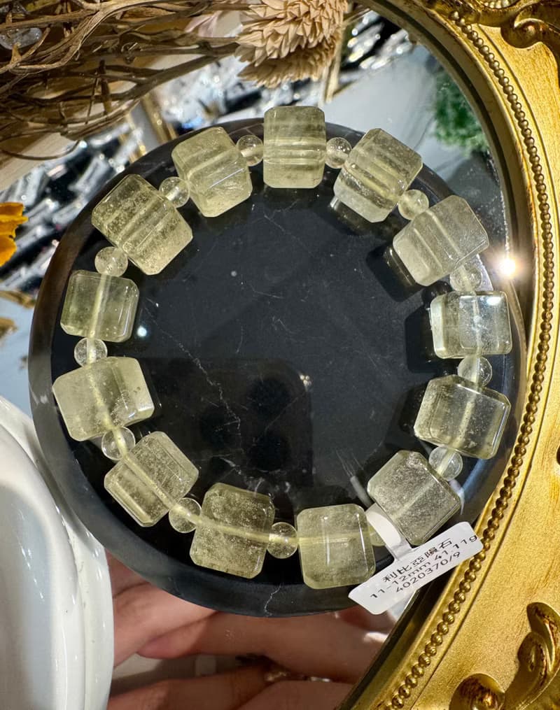 天然星隕黃金利比亞隕石方糖切割11-12mm41.11g招財避邪提升