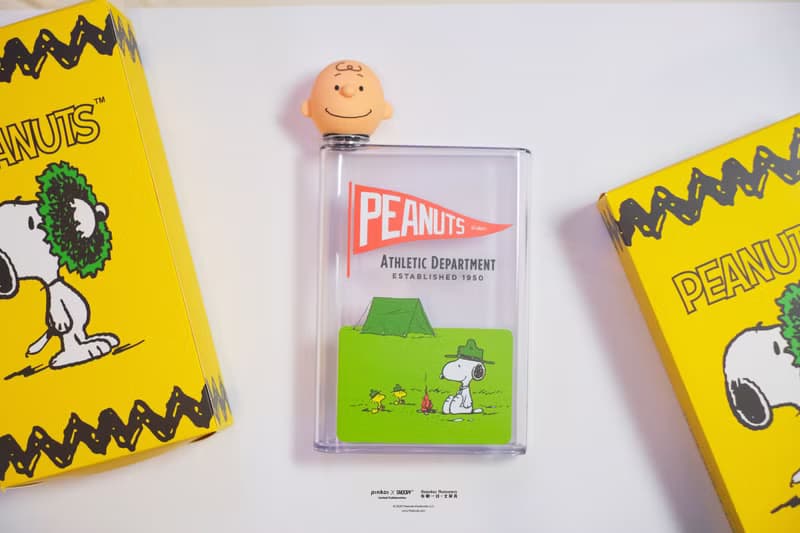 【Pinkoi x SNOOPY】可愛史努比A5 隨身瓶 花生漫畫 露營系列水樽