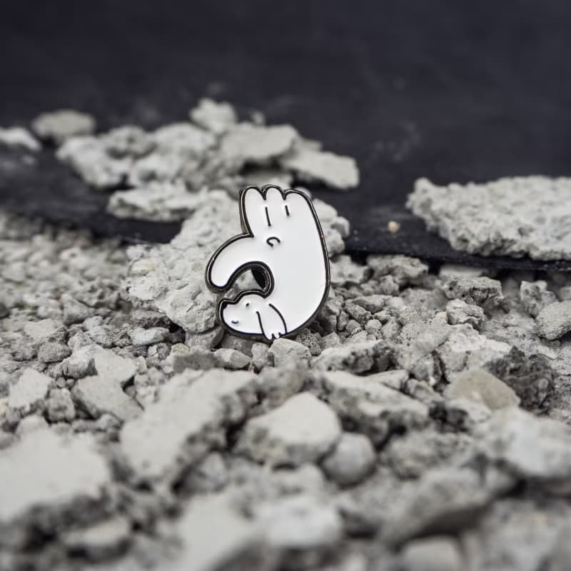 Okay Dog Enamel Pin — Gift for Dog Lovers | Ok 狗徽章 | OK犬