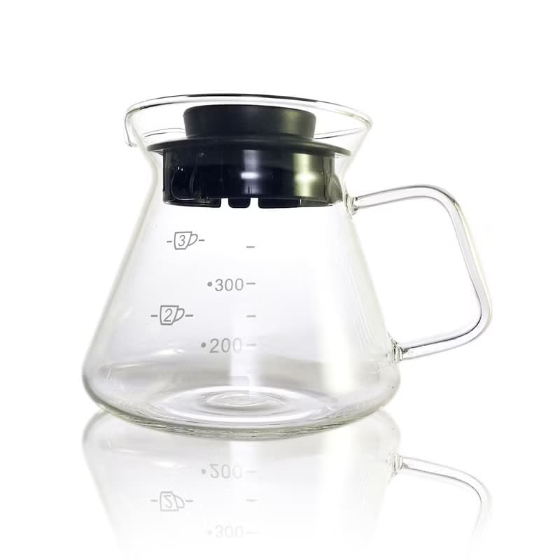 台灣純手工吹製 日詮刻度玻璃壺 360ml