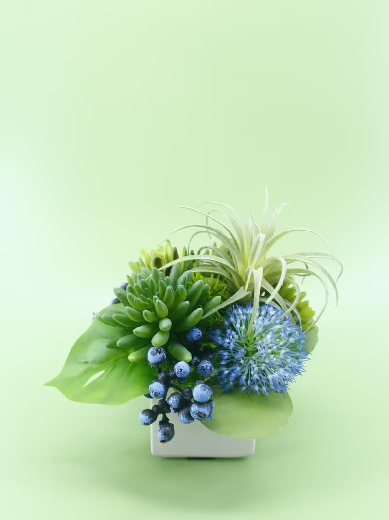空氣鳳梨多肉香氛植栽/擬真植物/人造盆栽/綠化/佈置/禮物