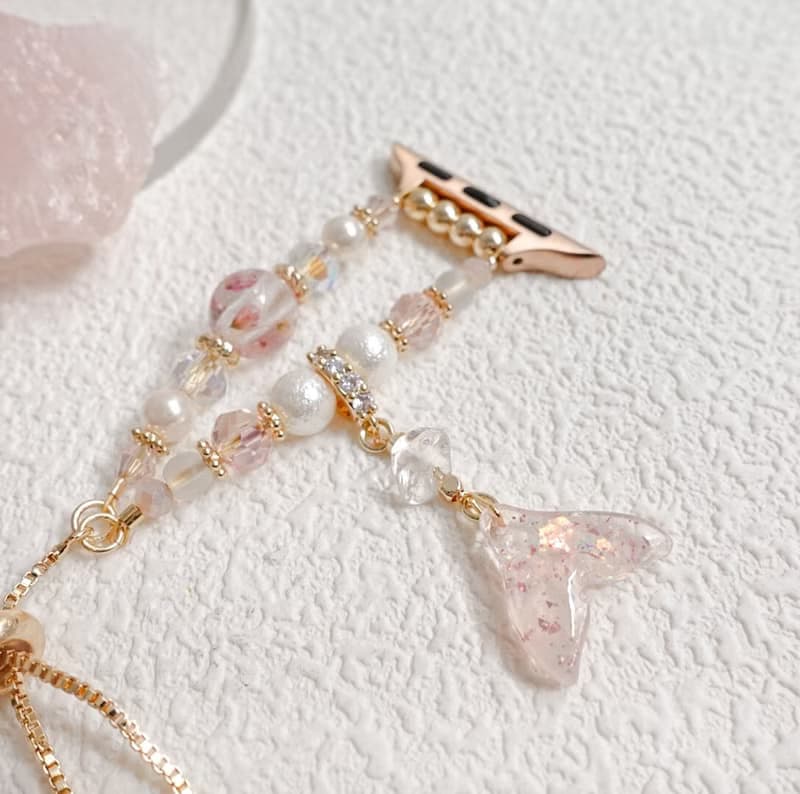 Apple watch錶帶 吊墜款 伸縮手鏈