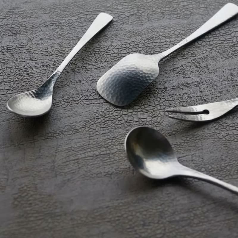 日本【SALUS 佐藤金屬】Nagomi和風鎚目紋餐具