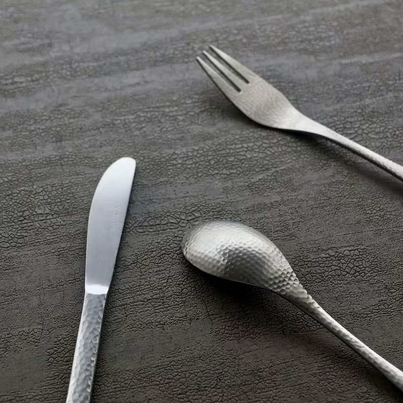 日本【SALUS 佐藤金屬】Nagomi和風鎚目紋餐具