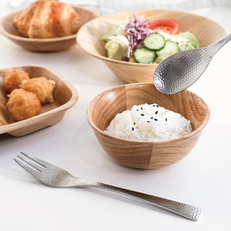 日本【SALUS 佐藤金屬】Nagomi和風鎚目紋餐具