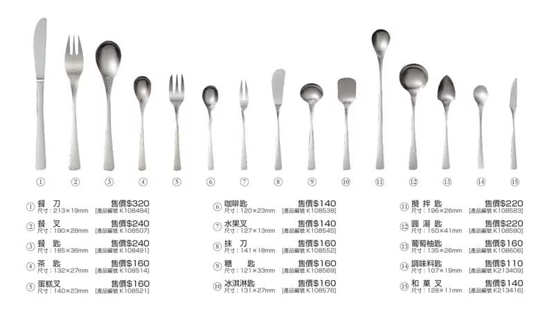 日本【SALUS 佐藤金屬】Nagomi和風鎚目紋餐具