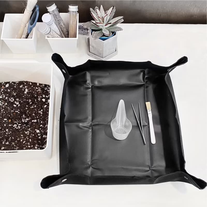 (現貨) 植物換盆專用墊 四件套組/單購 園藝工具 小型盆栽DIY工具