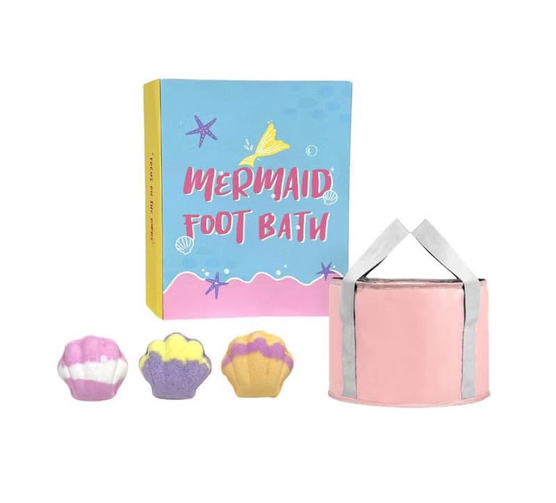 Happy Halloween【BATHDAY】美人魚泡腳禮盒6入-含泡腳桶