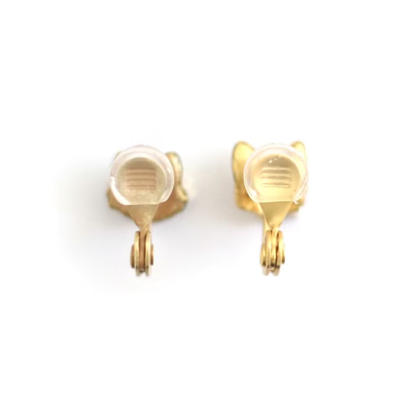 たぬきつイヤリング Racoon Dog and Fox Earring EA130