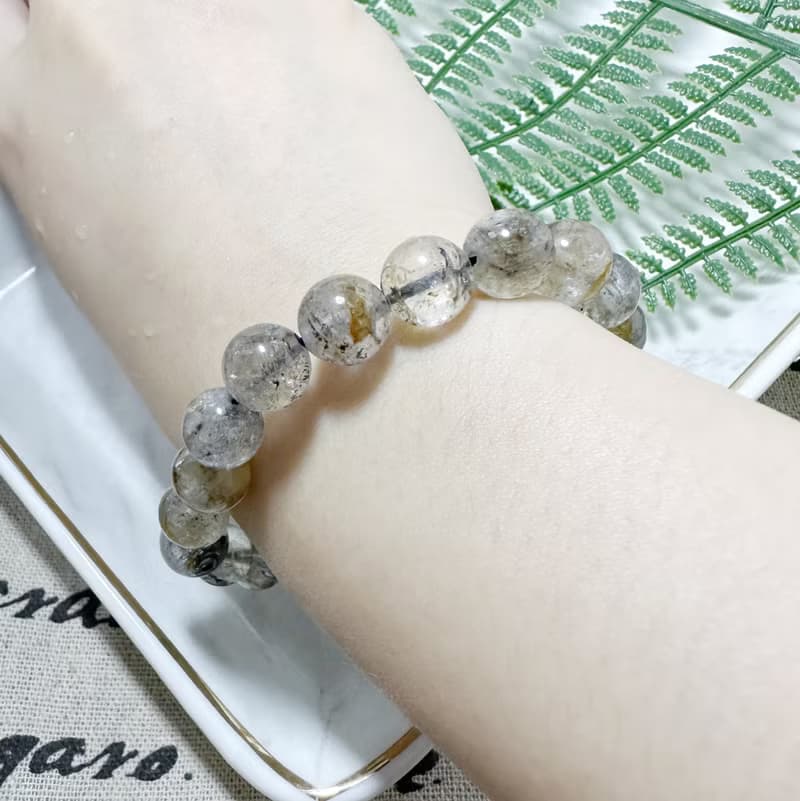 MH天然石系列_閃靈鑽手珠9mm