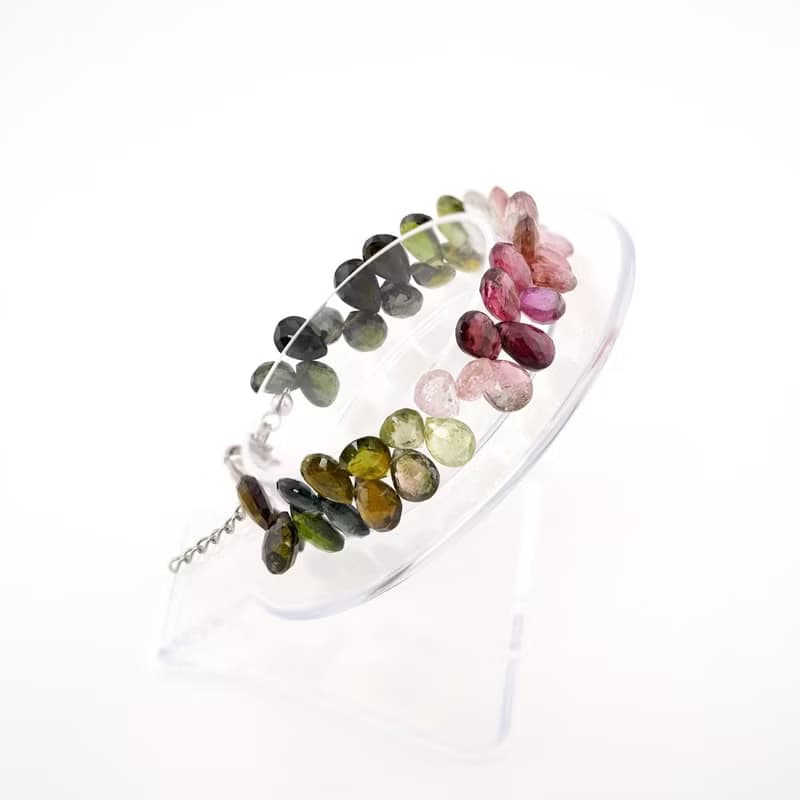 寶麗金珠寶-天然彩色碧璽手鍊