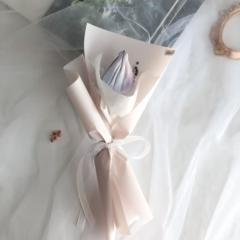 鬱金香索拉 乾燥花束 花束 畢業花束 畢業禮物 母親節花束 小花束