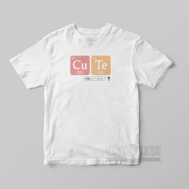 Cu Te 可愛顏文字T恤 (M/L)