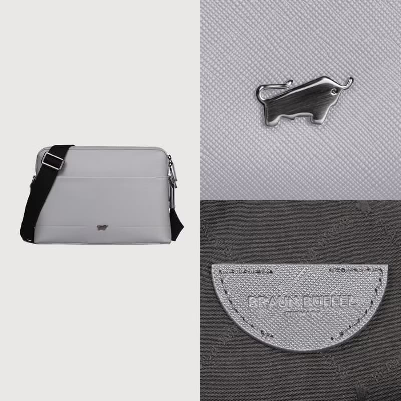 【免費升級送禮包裝】格瑞克-E 橫式斜背包-深藍/石灰白/BF573