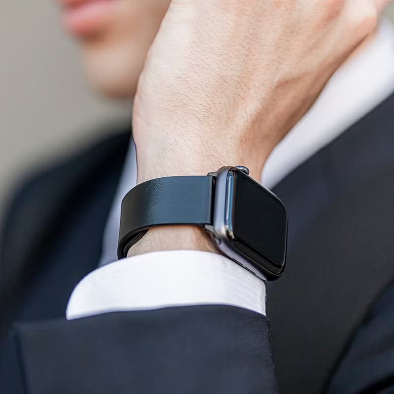 Apple Watch 38/40/41/42mm 義大利真皮錶帶