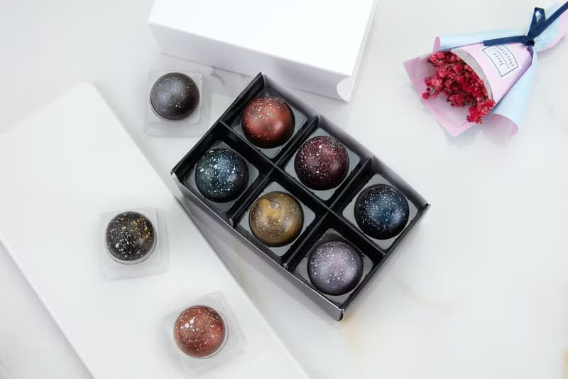 星球巧克力禮盒6顆入(球形款)