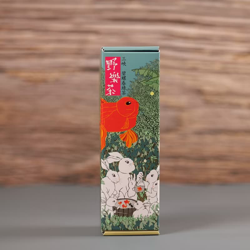 【野樂茶】太極茶包—三峽碧螺春綠茶禮盒(4入) 新北嚴選特色商品