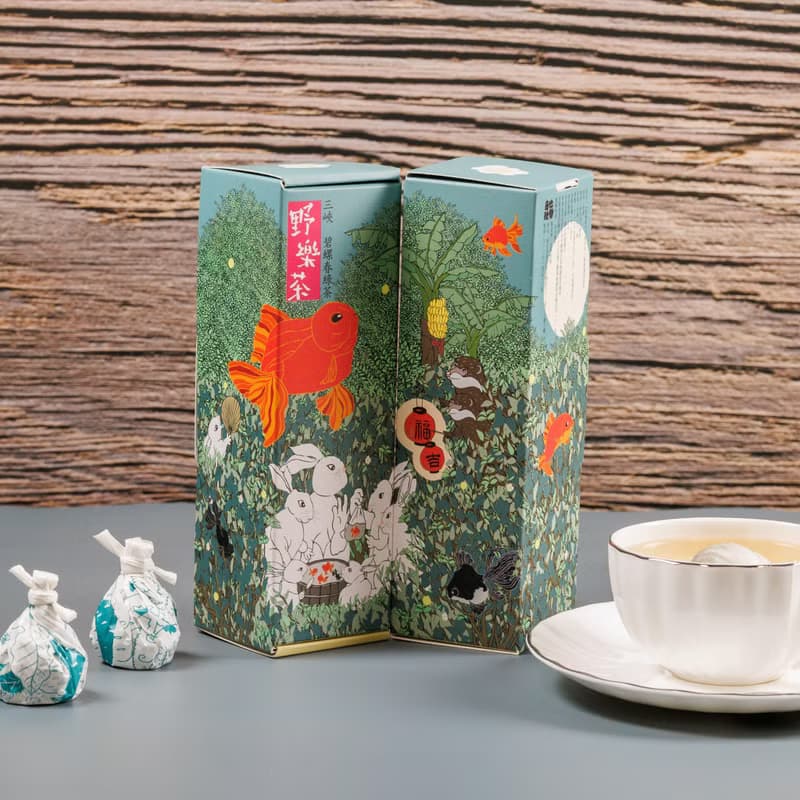 【野樂茶】太極茶包—三峽碧螺春綠茶禮盒(4入) 新北嚴選特色商品