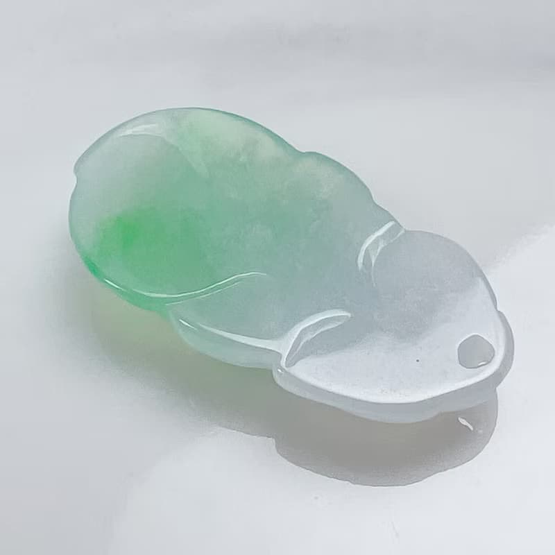 冰飄陽綠翡翠猴彩頭 | 天然緬甸A貨翡翠 | 送禮