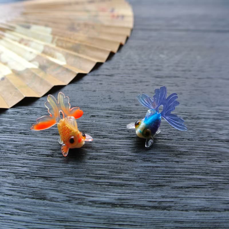 【墨徽閣】望魚的喵髮釵