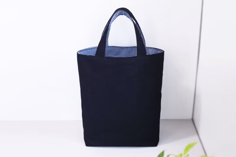 【格紋遇上帆布】大提袋 / A4可裝 手提袋 手提包 環保袋