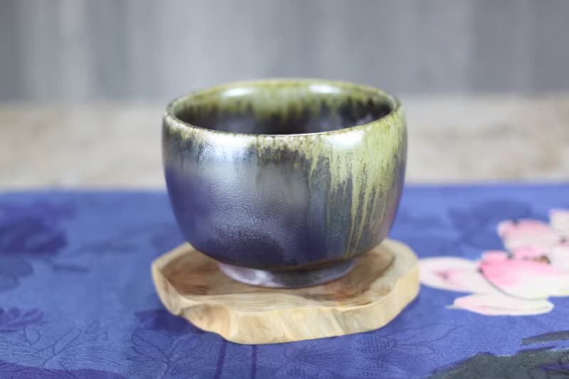 【送禮好物】天然落灰 柴燒茶碗 名家葉敏祥手作 170ml